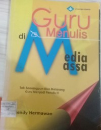 Image of Guru Menulis Di Media Massa